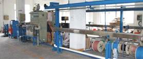 Extrusion machine, extruder machine